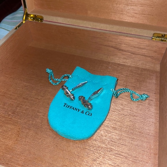 Authentic Tiffany & Co Silver Cufflinks